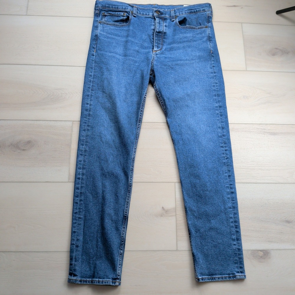 Rag & Bone Fit 2 Slim Jeans Mens 38x32 Blue Indigo Stretch Made in USA